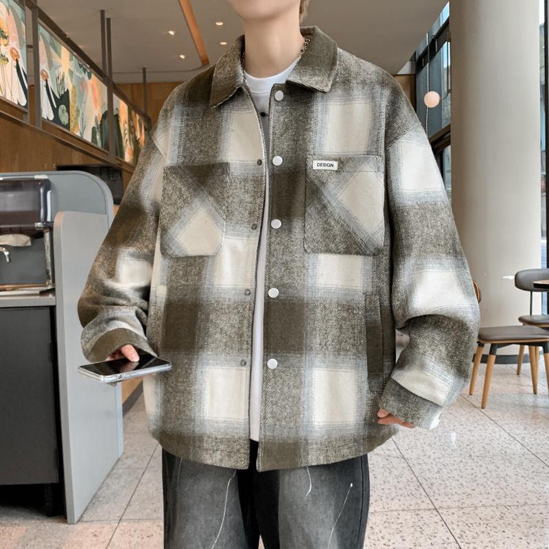 2025 Autumn Men s Trendy Black & White Plaid Wool Jacket Default Item
2025 Autumn Men s Trendy Black & White Plaid Wool Jacket Default Item