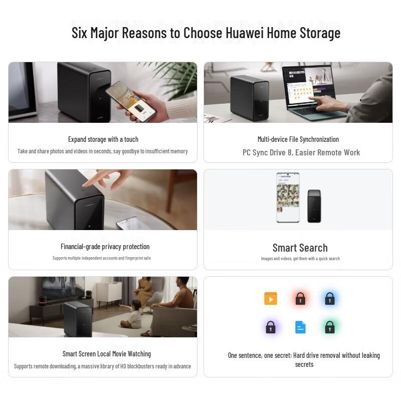 Huawei AS6020 Home Storage NAS
Huawei AS6020 Home Storage NAS
