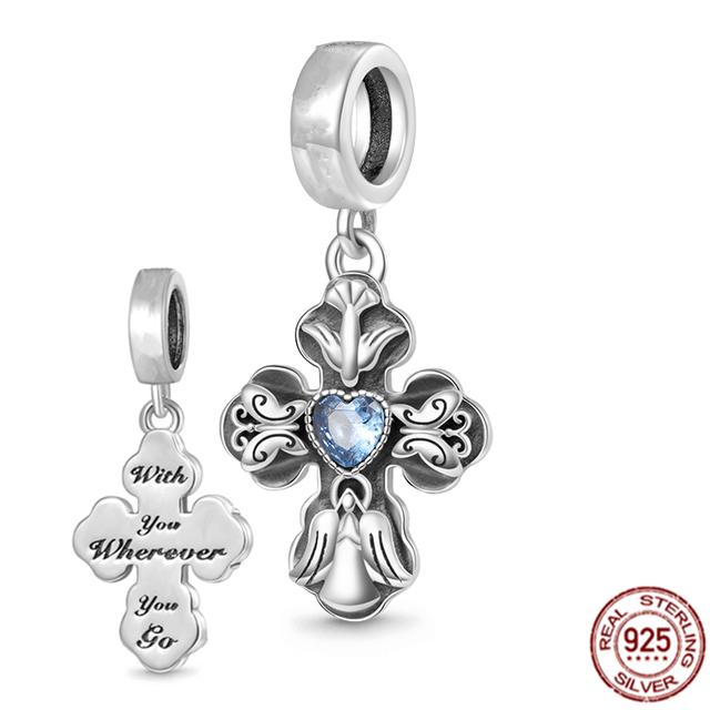 Сяючий світлячок Мила панда та блискучі перехресні висячі шарм-намистини підходять для оригінального модного браслета своїми руками зі срібла 925 проби для жінок, ювелірних виробів
Сяючий світлячок Мила панда та блискучі перехресні висячі шарм-намистини підходять для оригінального модного браслета своїми руками зі срібла 925 проби для жінок, ювелірних виробів