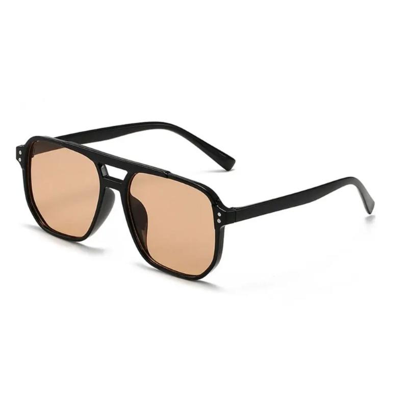 Punk Square Frame Sunglasses Anti-UV Beach Eye Protection Black Shades Glasses Travel Accessories Retro Sunglasses for women men коричневий
Punk Square Frame Sunglasses Anti-UV Beach Eye Protection Black Shades Glasses Travel Accessories Retro Sunglasses for women men коричневий
