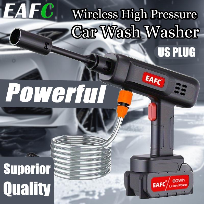 EAFC Cordless High Pressure Car Cleaning Machine, Portable Power Cleaner High Pressure Washer, Portable Car Wash Water Gun Cleaning Kit
EAFC Cordless High Pressure Car Cleaning Machine, Portable Power Cleaner High Pressure Washer, Portable Car Wash Water Gun Cleaning Kit