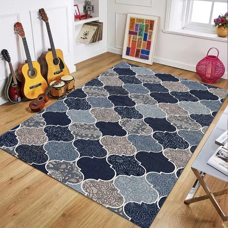 Modern Boho Moroccan Geometric Area Rug Non Slip Distressed Trellis Floor Mat For Living Room Bedroom Office Home Decoration 50x80cm
Modern Boho Moroccan Geometric Area Rug Non Slip Distressed Trellis Floor Mat For Living Room Bedroom Office Home Decoration 50x80cm
