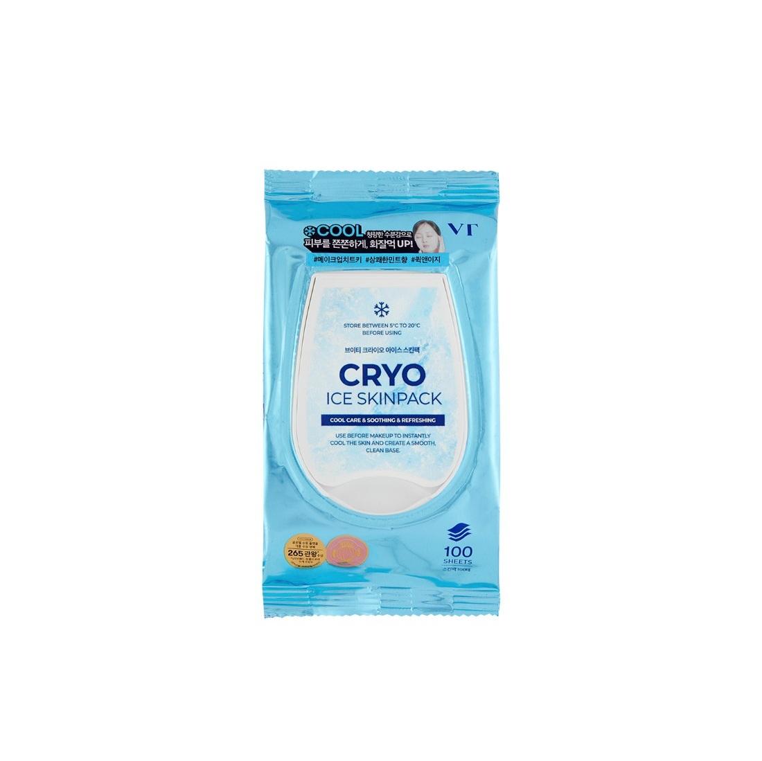 VT Cosmetics Cryo Ice Skin Pack Cooling Pore Tightening Prep Pads 210g (100 Pads)
VT Cosmetics Cryo Ice Skin Pack Cooling Pore Tightening Prep Pads 210g (100 Pads)