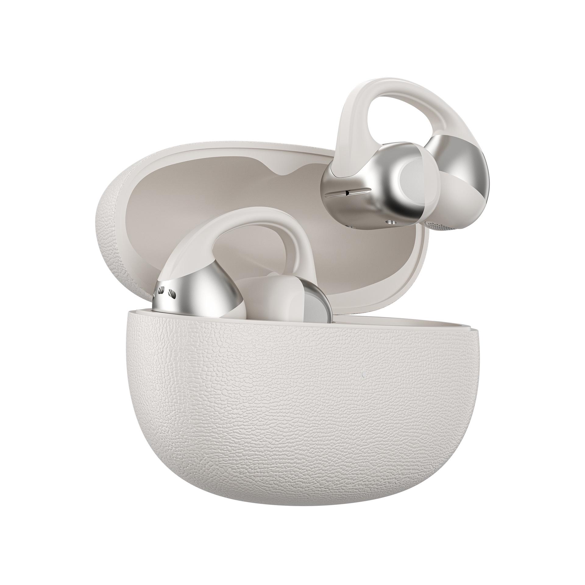 Jimas WIWU O501 Clip-on Open-Ear Bluetooth Earphones with ENC Active Noise Cancelling for Outdoor Sports.
Jimas WIWU O501 Clip-on Open-Ear Bluetooth Earphones with ENC Active Noise Cancelling for Outdoor Sports.