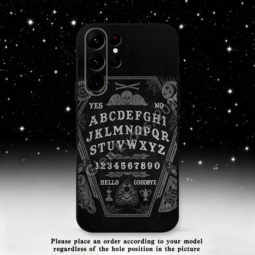 Supernatural Art Ouija Board Phone Case For Samsung S25,S24,S21,S22,S23,S30,Ultra,S20,Plus,Fe,Lite,Note,10,9,5G Black Cover Samsung S24ULTRA
Supernatural Art Ouija Board Phone Case For Samsung S25,S24,S21,S22,S23,S30,Ultra,S20,Plus,Fe,Lite,Note,10,9,5G Black Cover Samsung S24ULTRA