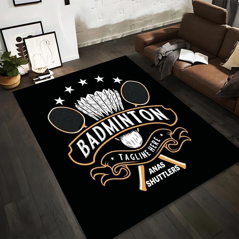 Badminton-Themed Carpet with Shuttlecock and Racquet Design Suitable for use as an anti-slip for living room bedroom sofas 40x60cm( 15x23in )
Badminton-Themed Carpet with Shuttlecock and Racquet Design Suitable for use as an anti-slip for living room bedroom sofas 40x60cm( 15x23in )