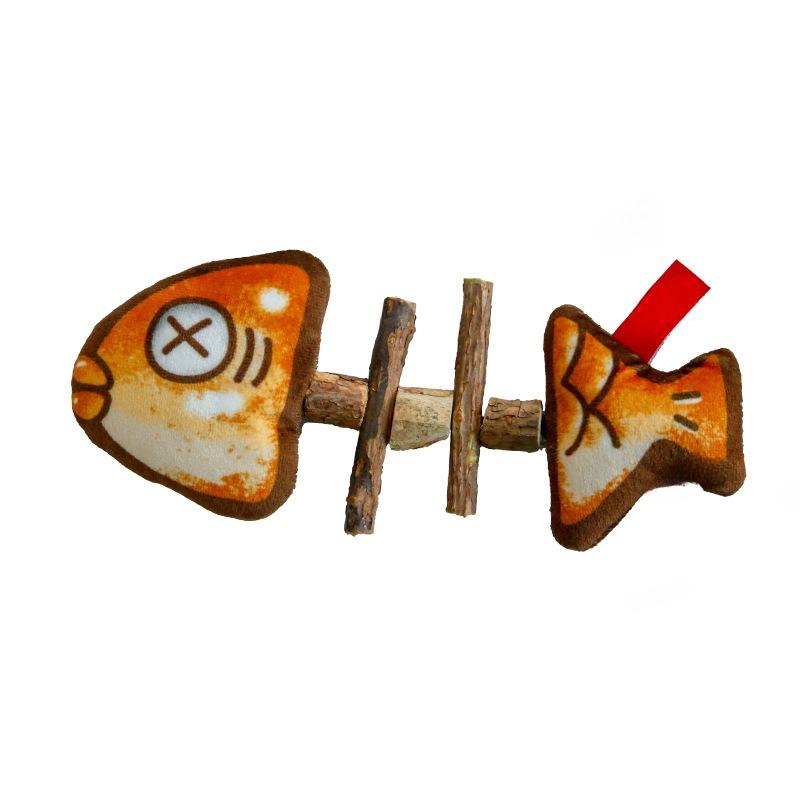 Original New Arrivals Cat Toy Fishbone Polygonum Multiflorum Simulated Fish Molar Self-Hi Toy Grilled Fish
Original New Arrivals Cat Toy Fishbone Polygonum Multiflorum Simulated Fish Molar Self-Hi Toy Grilled Fish