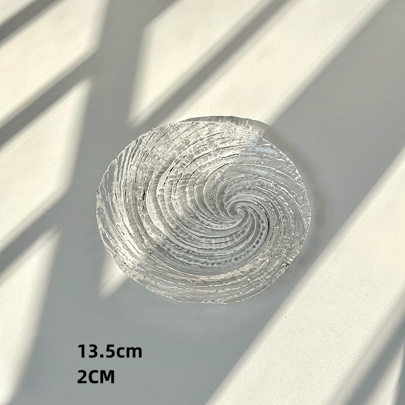Glass Star Cloud Ice Pattern Fruit Plate, Dessert Dim Sum Plate small size прозорий
Glass Star Cloud Ice Pattern Fruit Plate, Dessert Dim Sum Plate small size прозорий