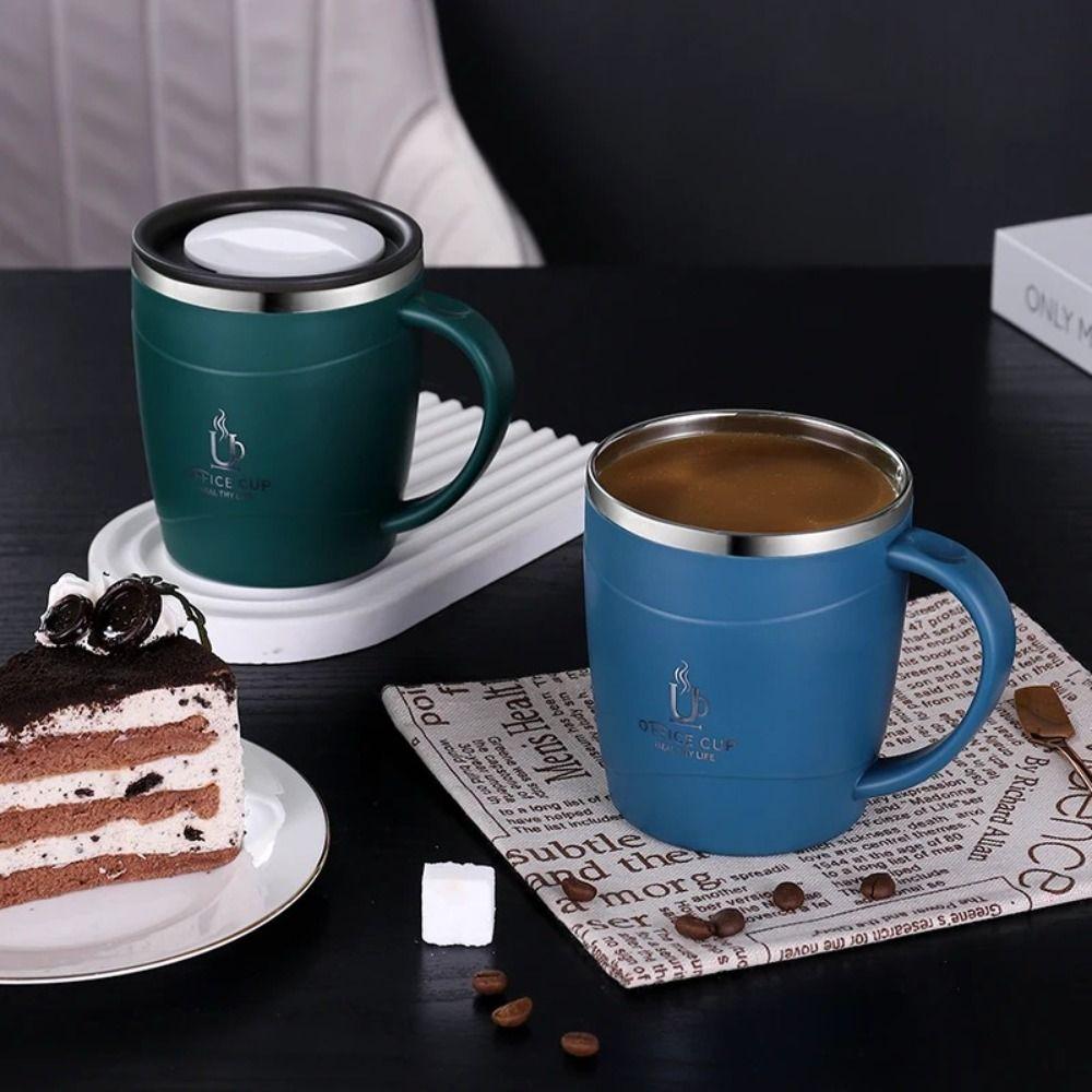 Heat-resistant Coffee Cup Insulated Water Cup Drinkware Stainless Steel Mug Home
Heat-resistant Coffee Cup Insulated Water Cup Drinkware Stainless Steel Mug Home