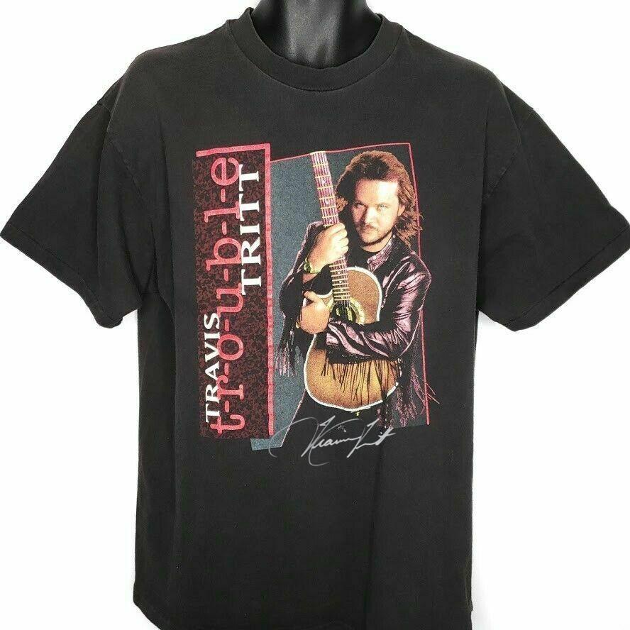 Travis Tritt Concert TShirt Vintage 90s 1992 Cotton Black All Size Unisex Unisex T-Shirt XL
Travis Tritt Concert TShirt Vintage 90s 1992 Cotton Black All Size Unisex Unisex T-Shirt XL