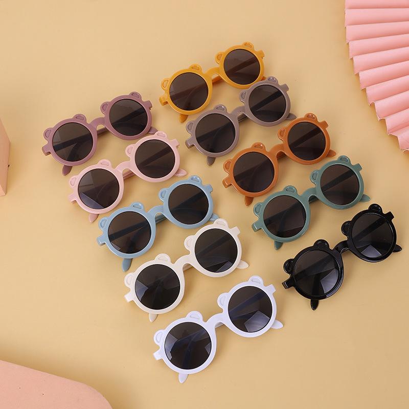 Cute Round Frame Bear Children S Sunglasses, Summer Sunshade Glasses Trendy Baby Sunglasses
Cute Round Frame Bear Children S Sunglasses, Summer Sunshade Glasses Trendy Baby Sunglasses