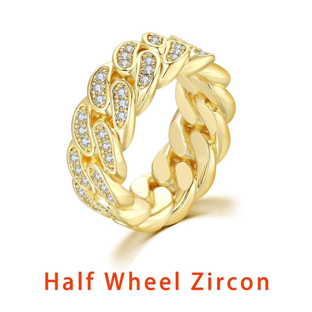 Cuban Link Ring for Women Hiphop Mens Rings Zircon Gold Color Finger Accessories Fashion Hippie Jewelry Wholesale OHR021 6
Cuban Link Ring for Women Hiphop Mens Rings Zircon Gold Color Finger Accessories Fashion Hippie Jewelry Wholesale OHR021 6