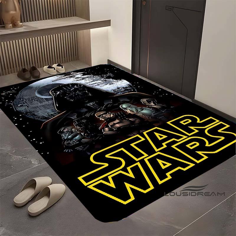 Star Wars cartoon rug, suitable for living room, retro galaxy space starship pattern, large non-slip doormat, bathroom mat, home 100x150cm
Star Wars cartoon rug, suitable for living room, retro galaxy space starship pattern, large non-slip doormat, bathroom mat, home 100x150cm