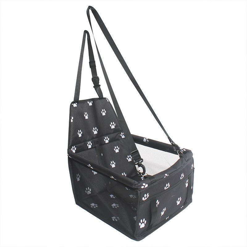 Pet Dog Booster Waterproof Puppy Cat Carrier Seat Foldable Oxford Cloth Pet Car Basket with PVC Tube Frame Printed Black
Pet Dog Booster Waterproof Puppy Cat Carrier Seat Foldable Oxford Cloth Pet Car Basket with PVC Tube Frame Printed Black