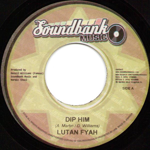 7inch Record LUTAN FYAH Dip Him NONE Soundbank Music Jamaica Reggae Ska Dub Used
7inch Record LUTAN FYAH Dip Him NONE Soundbank Music Jamaica Reggae Ska Dub Used