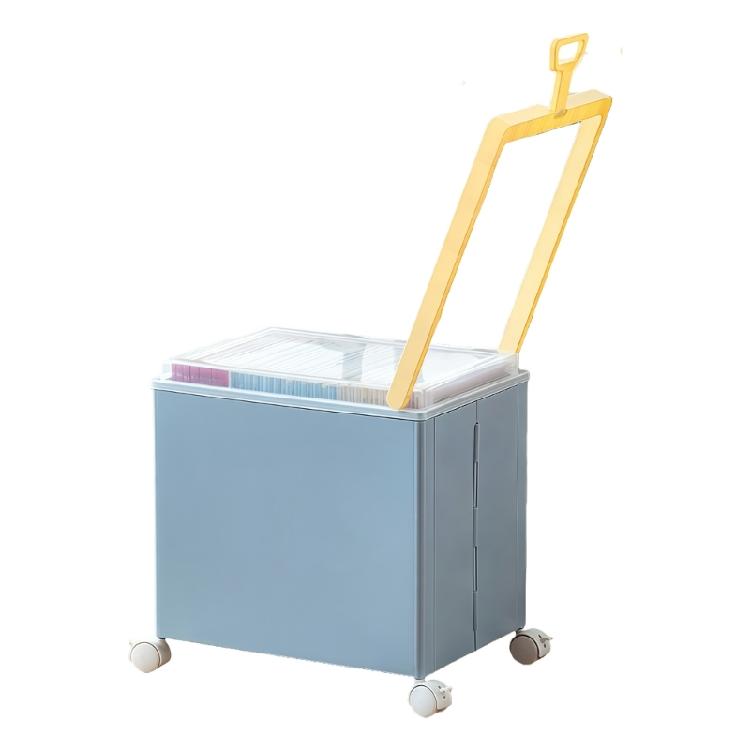 Practical Storage Crate With Handles And Top For Clothing Items Or Books синій
Practical Storage Crate With Handles And Top For Clothing Items Or Books синій