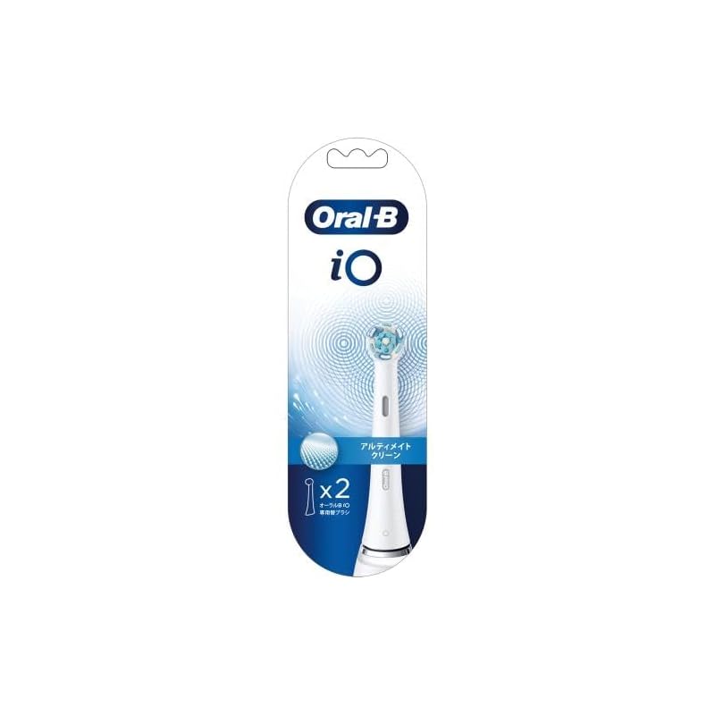 BRAUN Oral-B Replacement brush for iO series ultimate clean 2 pieces WHITE white
BRAUN Oral-B Replacement brush for iO series ultimate clean 2 pieces WHITE white