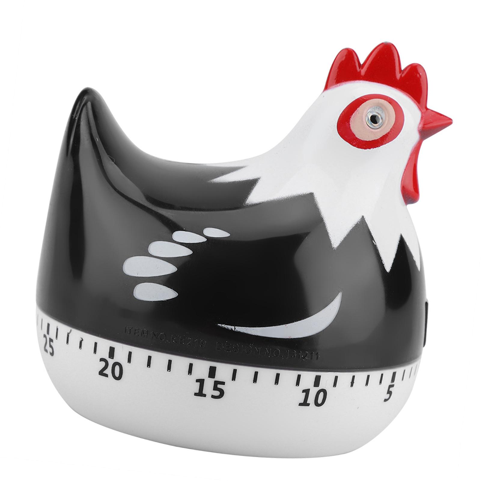 Chicken Pattern Countdown Kitchen Timer Reminder for Cooking Baking чёрный
Chicken Pattern Countdown Kitchen Timer Reminder for Cooking Baking чёрный