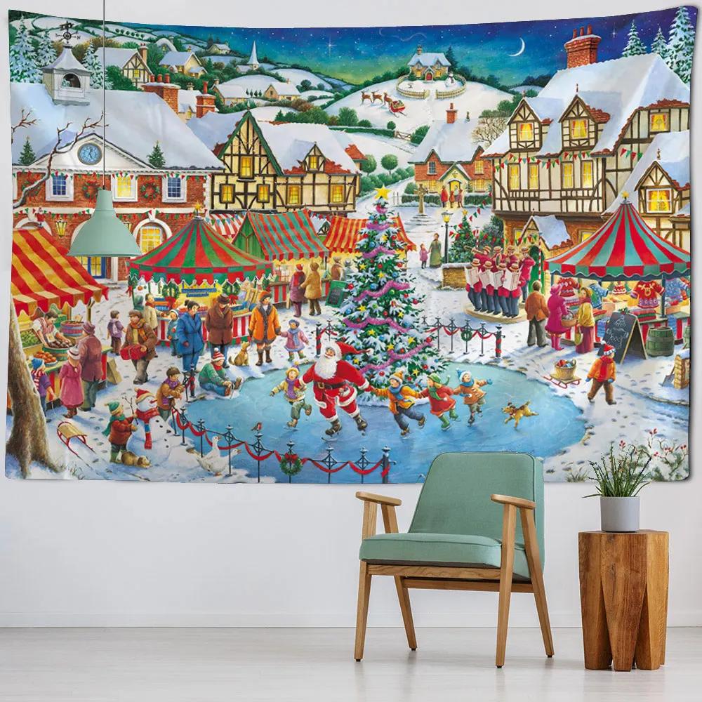 Winter Morning Christmas Reindeer Wall Hanging Tapestry Christmas Wall Hanging Tree Wall Hanging Gorgeous Christmas Tree Fireplace Gifts 90x75cm
Winter Morning Christmas Reindeer Wall Hanging Tapestry Christmas Wall Hanging Tree Wall Hanging Gorgeous Christmas Tree Fireplace Gifts 90x75cm