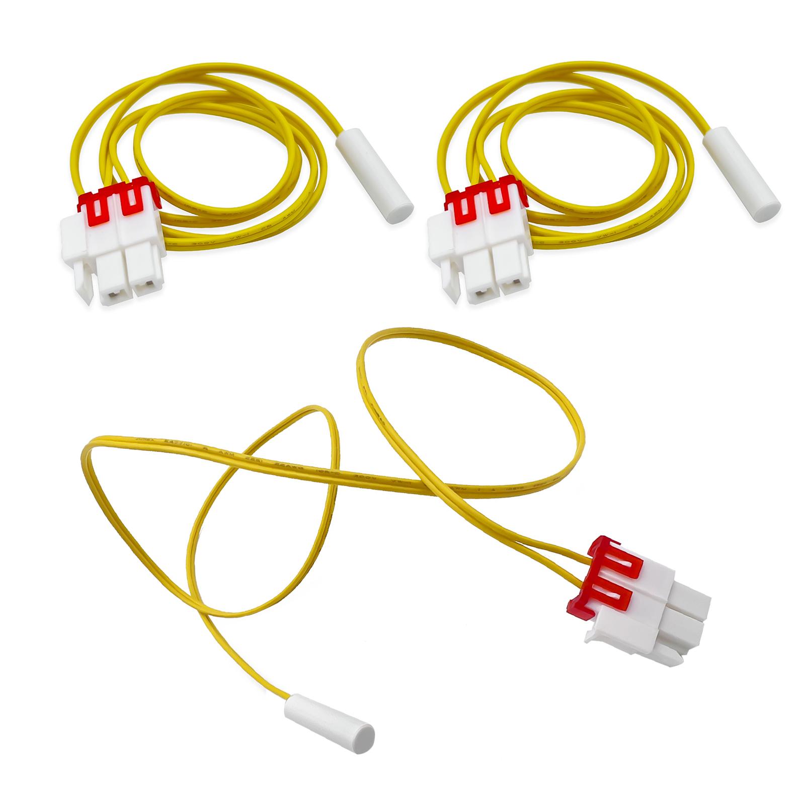 Pack of 3 Refrigerator Defrost Temperature Sensor Probe 75cm Refrigerator Temperature Sensor Suitable for Multiple Model
Pack of 3 Refrigerator Defrost Temperature Sensor Probe 75cm Refrigerator Temperature Sensor Suitable for Multiple Model