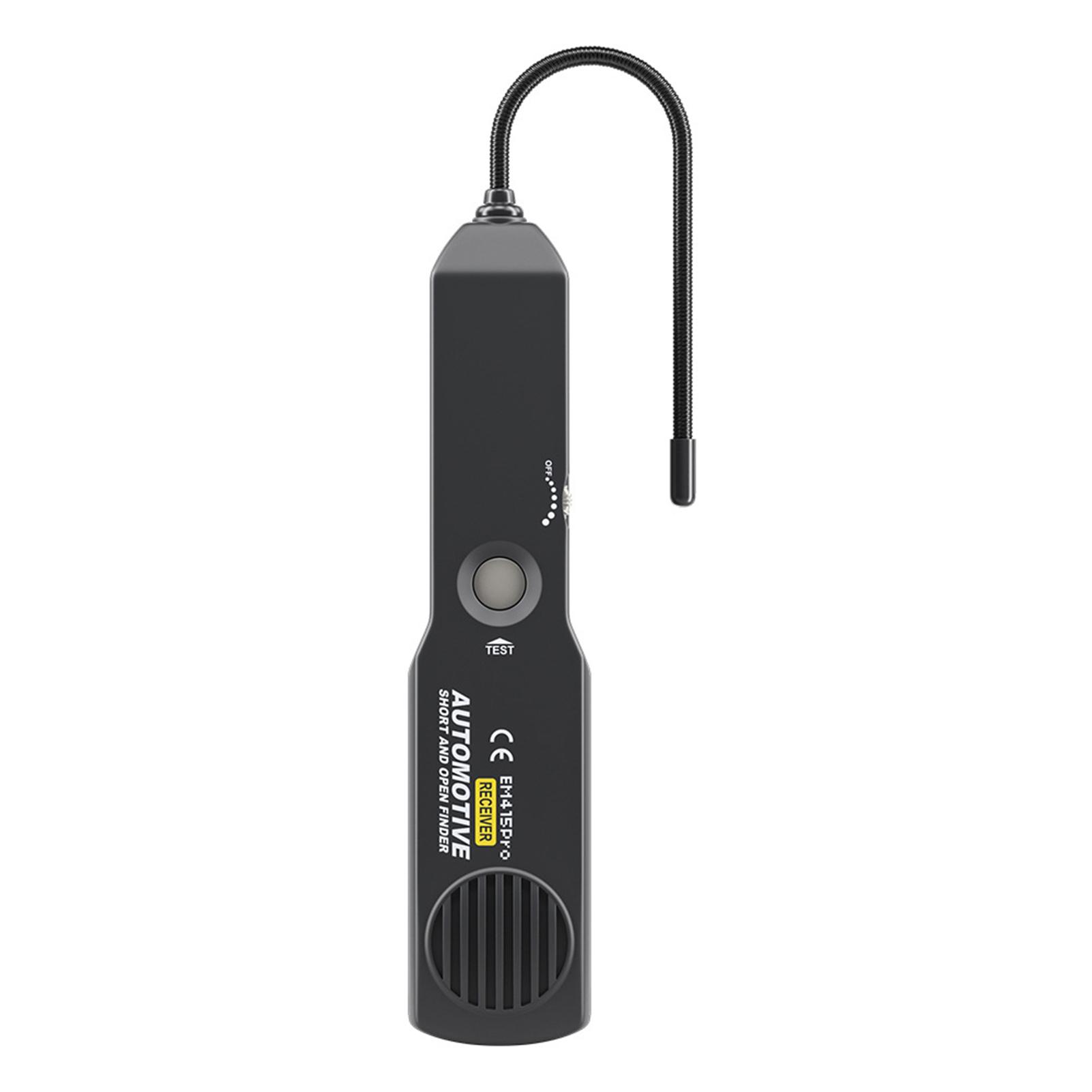 Circuit Tester for Automotive Short & Open Diagnostic Tester Repair Tool Short Circuit Finder Car Wire чорний
Circuit Tester for Automotive Short & Open Diagnostic Tester Repair Tool Short Circuit Finder Car Wire чорний