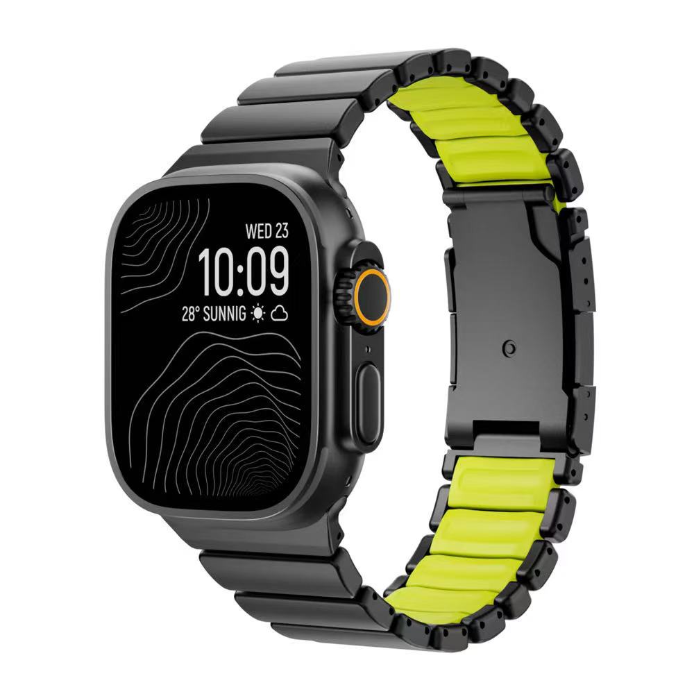 Титановий Силіконовий Магнітний Ремінець для Apple Watch Ultra 3/2 49мм Серії 11 10 46мм Металевий Ремінець для Iwatch 9 8 7 45мм 6 SE 5 44мм Stainless Steel&For Series6SE54 44mm
Титановий Силіконовий Магнітний Ремінець для Apple Watch Ultra 3/2 49мм Серії 11 10 46мм Металевий Ремінець для Iwatch 9 8 7 45мм 6 SE 5 44мм Stainless Steel&For Series6SE54 44mm