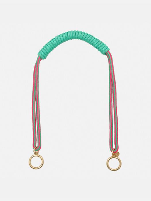 XIMDOMADO Macrame Bag Strap - Pink & Mint Pink & Mint
XIMDOMADO Macrame Bag Strap - Pink & Mint Pink & Mint
