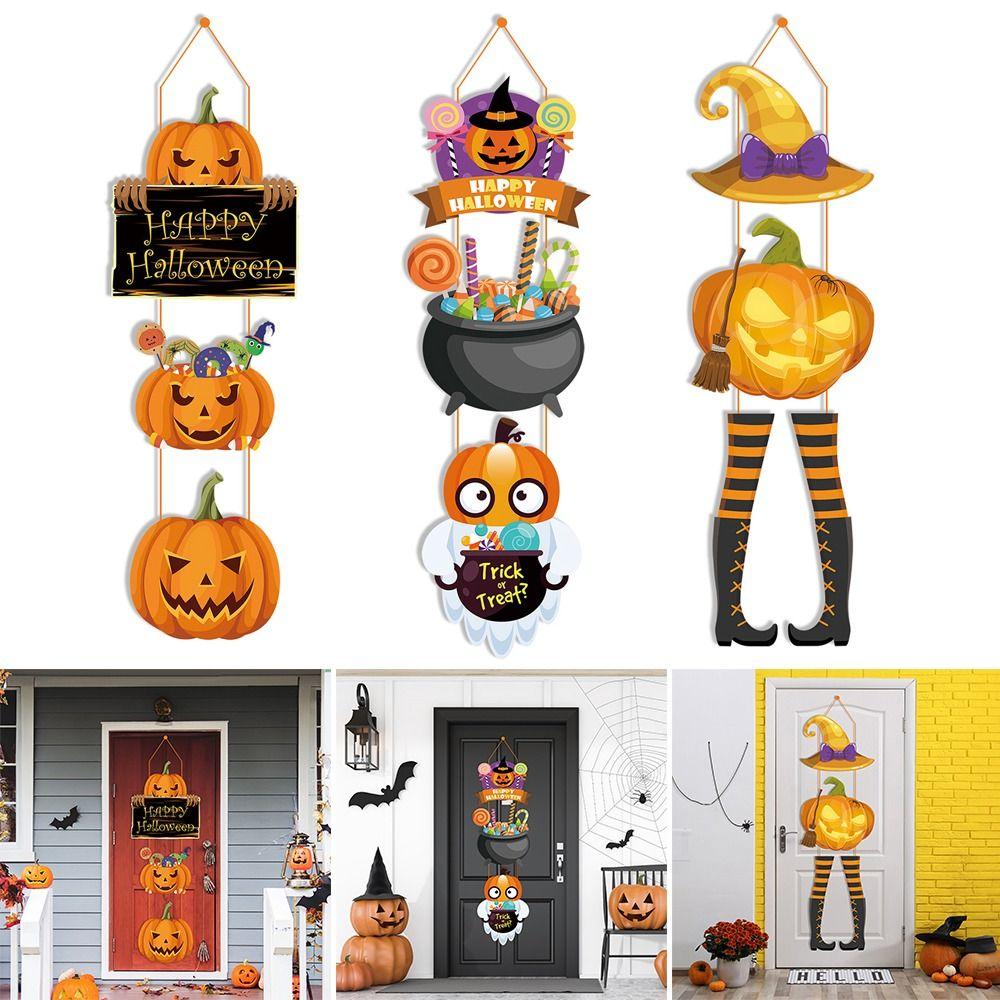 Pumpkin/Ghost/Magic Hat Halloween Door Hanging Crafts Halloween Door Pendant Party Magic Hat
Pumpkin/Ghost/Magic Hat Halloween Door Hanging Crafts Halloween Door Pendant Party Magic Hat