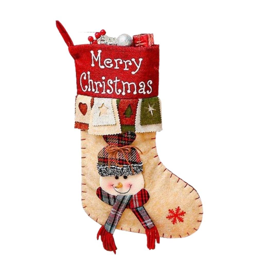 Подвесной рождественский чулок плюшевое рождественское украшение рождественский носок домашняя вечеринка коричневый
Подвесной рождественский чулок плюшевое рождественское украшение рождественский носок домашняя вечеринка коричневый