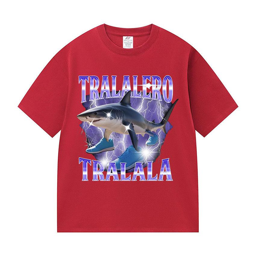 Tralalero Tralala Funny Shark Meme Italian Brainrot Hot Sale 2025 T Shirts Man Woman Fashion High Quality Cotton Tees Streetwear S
Tralalero Tralala Funny Shark Meme Italian Brainrot Hot Sale 2025 T Shirts Man Woman Fashion High Quality Cotton Tees Streetwear S