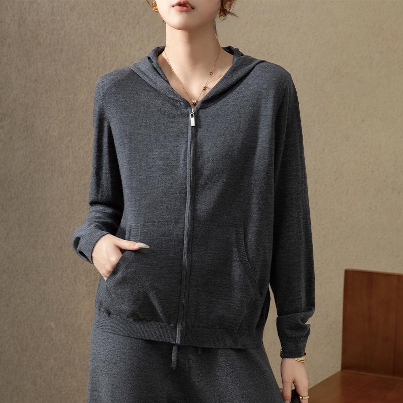2026 Spring Women s Fine-spun Thickened Knit Ultra-fine Wool Hoodie Cardigan 110 Top
2026 Spring Women s Fine-spun Thickened Knit Ultra-fine Wool Hoodie Cardigan 110 Top