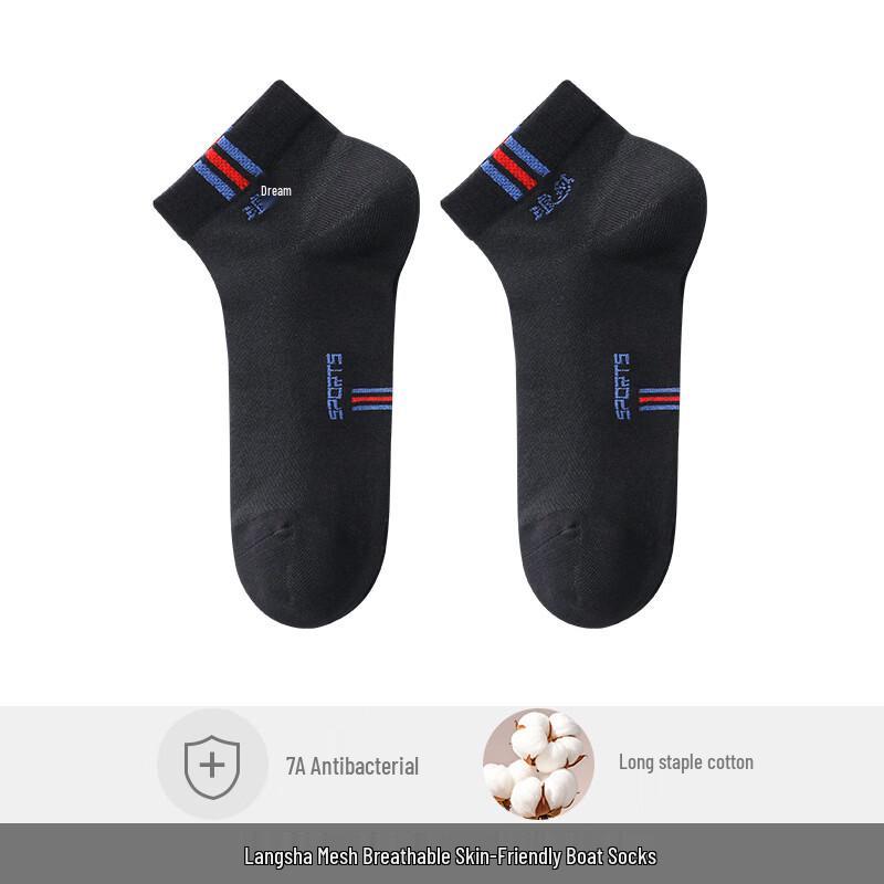 LangSha Men s 7A Antibacterial Sports Ankle Socks 3 Pairs
LangSha Men s 7A Antibacterial Sports Ankle Socks 3 Pairs