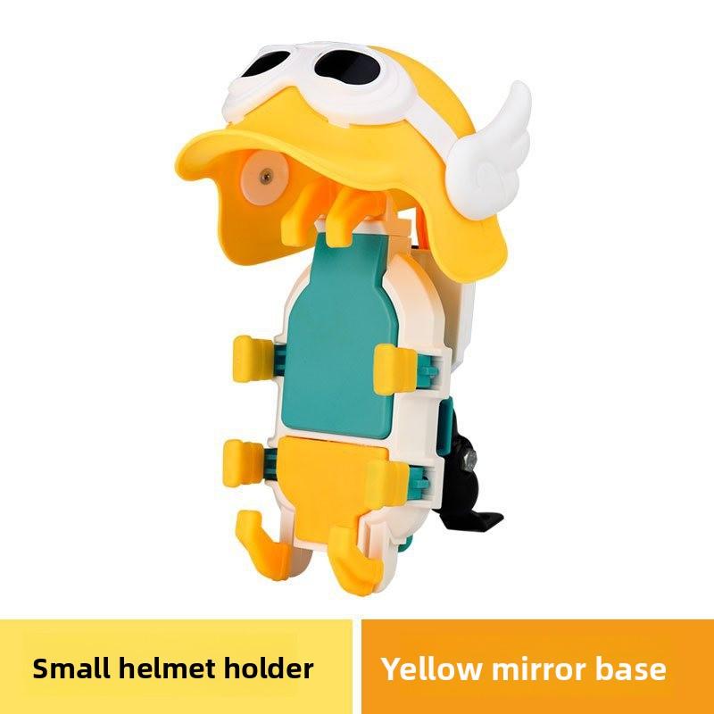 Motorcycle and electric vehicle phone holder, cute cartoon sun hat, delivery rider navigation stand, reinforced Yellow mirror base model
Motorcycle and electric vehicle phone holder, cute cartoon sun hat, delivery rider navigation stand, reinforced Yellow mirror base model