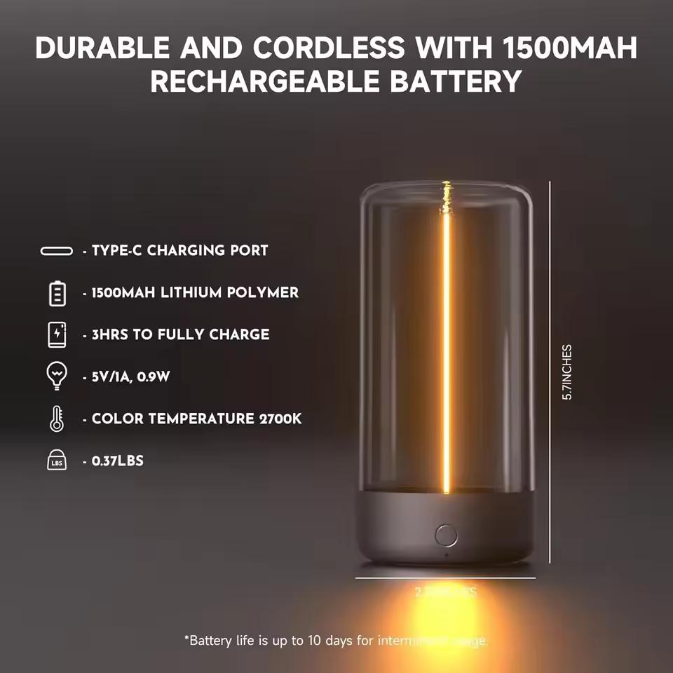 Sensor LED Candle with Rechargeable Night Light Flameless Wick Light Birthday Wedding Church Atmosphere Manual Mood Sensor lamp
Sensor LED Candle with Rechargeable Night Light Flameless Wick Light Birthday Wedding Church Atmosphere Manual Mood Sensor lamp