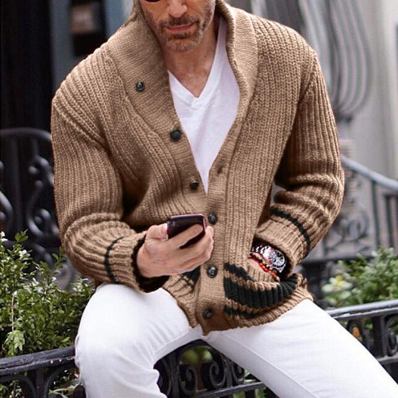 2026 Winter Sweater Men s Casual Solid Color Half-High Neck Long Sleeve Knitted Cardigan M хакі
2026 Winter Sweater Men s Casual Solid Color Half-High Neck Long Sleeve Knitted Cardigan M хакі