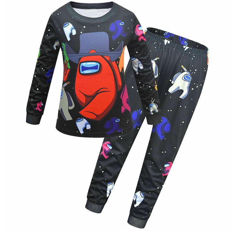 Пижамный комплект с длинным рукавом для детей Among Us, мягкая дышащая ночная одежда BlackRed,150CM/10-11 Years
Пижамный комплект с длинным рукавом для детей Among Us, мягкая дышащая ночная одежда BlackRed,150CM/10-11 Years