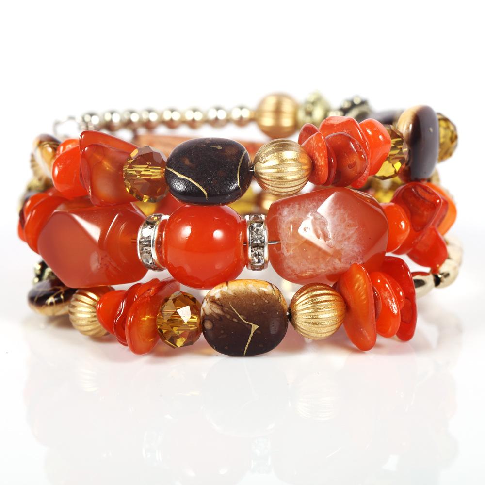 JYL TS Bracelet Bohemian Heart Four-piece Design Attracts Love Orange темно-фіолетовий колір
JYL TS Bracelet Bohemian Heart Four-piece Design Attracts Love Orange темно-фіолетовий колір