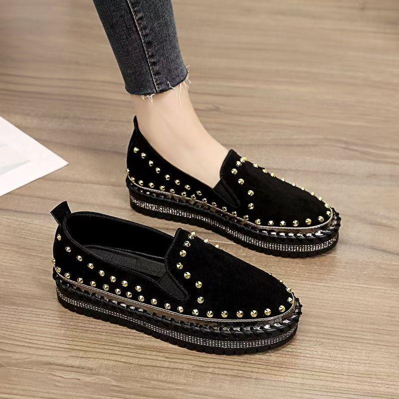 Элегантные мужские мокасины повседневная обувь для женщин заклепки мокасины без застежек дышащие мужские туфли для вождения комфортная мягкая нарядная обувь 45 чёрный
Элегантные мужские мокасины повседневная обувь для женщин заклепки мокасины без застежек дышащие мужские туфли для вождения комфортная мягкая нарядная обувь 45 чёрный