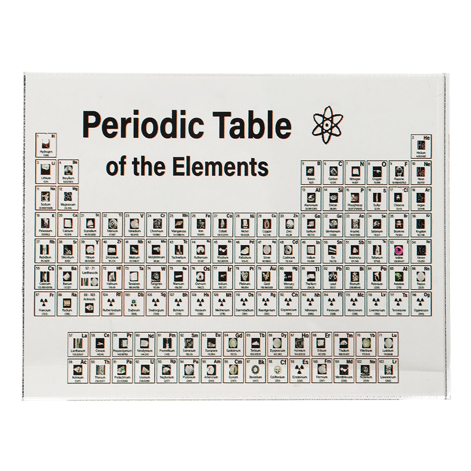 Periodic Table Display Made of Clear Acrylic with Real Elements Periodic Table for Classroom
Periodic Table Display Made of Clear Acrylic with Real Elements Periodic Table for Classroom