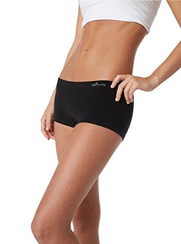Нижнее белье Boody Women s Boyleg Brief - Нижнее белье для мальчиков для женщин, бесшовные трусики для женщин - шорты с низкой посадкой и полной защитой, бамбуковая вискоза
Нижнее белье Boody Women s Boyleg Brief - Нижнее белье для мальчиков для женщин, бесшовные трусики для женщин - шорты с низкой посадкой и полной защитой, бамбуковая вискоза