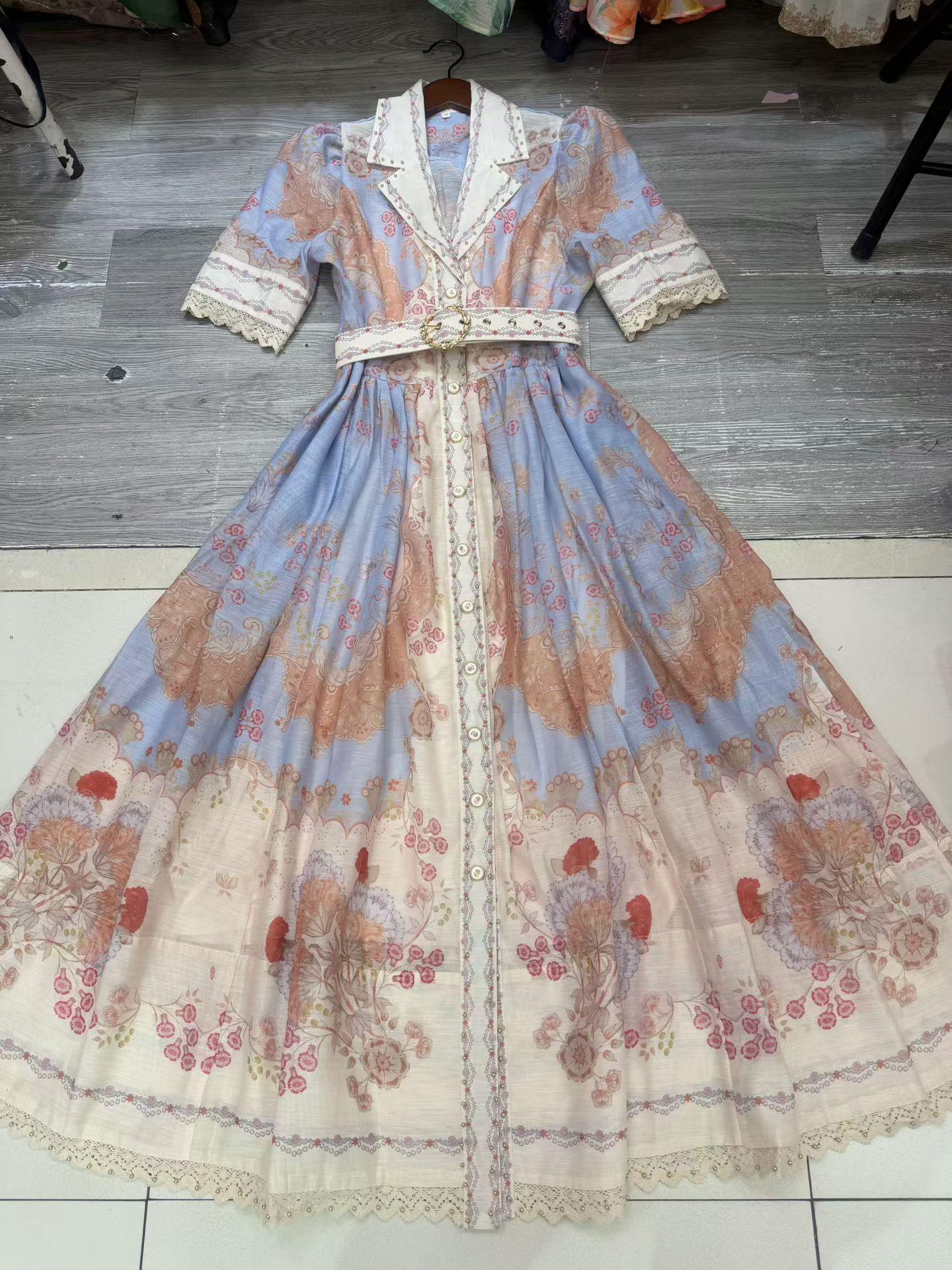 Spring 2026 Cross Design Print Button-Down Long Dress, Single-Breasted, In Stock M фиолетовый
Spring 2026 Cross Design Print Button-Down Long Dress, Single-Breasted, In Stock M фиолетовый