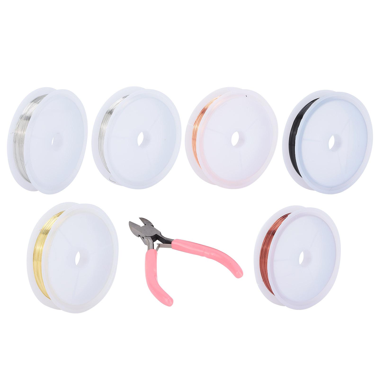 Набор из 6 ювелирных проволочных бусин, латунный рулон с мини-диагональными плоскогубцами для самостоятельного ремонта
Набор из 6 ювелирных проволочных бусин, латунный рулон с мини-диагональными плоскогубцами для самостоятельного ремонта