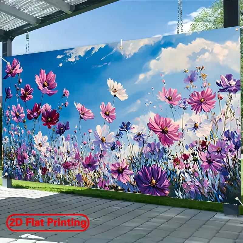 2D Purple Pink Daisy Backdrop Oil Painting Sky Flowers Party Photo Background 47.2x31.5inch/120*80cm
2D Purple Pink Daisy Backdrop Oil Painting Sky Flowers Party Photo Background 47.2x31.5inch/120*80cm