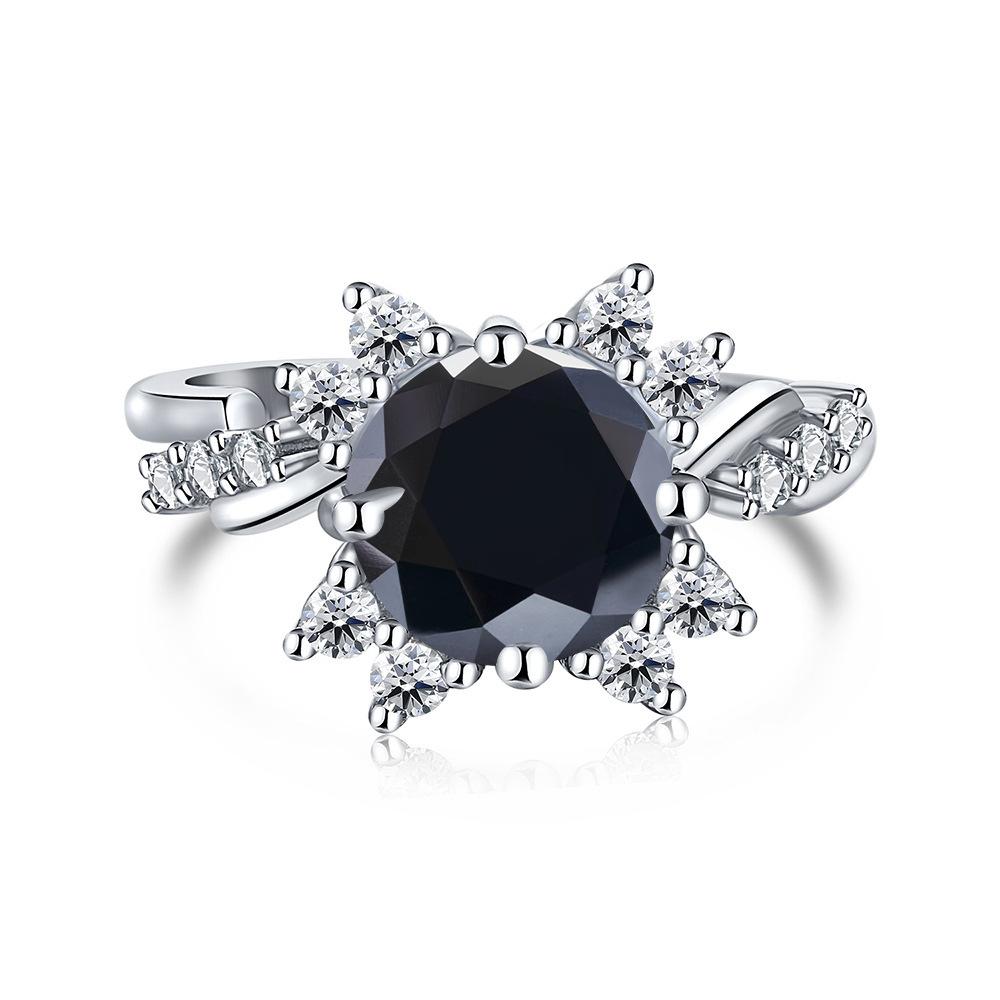 8mm S925 Sterling Silver Round Moissanite Micro Pave Flower Design Ring Ice Flower Sweet Daily Party Wear D VVS1 Exquisite Jewelry US Size 5 чёрный
8mm S925 Sterling Silver Round Moissanite Micro Pave Flower Design Ring Ice Flower Sweet Daily Party Wear D VVS1 Exquisite Jewelry US Size 5 чёрный