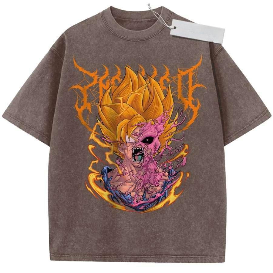 Unisex Washed Pink Vintage Tshirt Dragon Ball Goku Super Saiyan Zombie Melting Flame Highquality Fabric for Home Leisure M
Unisex Washed Pink Vintage Tshirt Dragon Ball Goku Super Saiyan Zombie Melting Flame Highquality Fabric for Home Leisure M