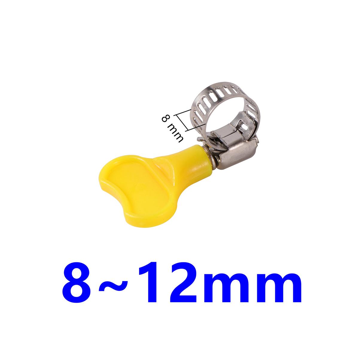 10/50Pcs Adjustable Stainless Steel Pipe Clamps Plastic Handle Outer Diameter 8-38mm Hose Clips Garden Irrigation Tube Fasteners 10Pcs
10/50Pcs Adjustable Stainless Steel Pipe Clamps Plastic Handle Outer Diameter 8-38mm Hose Clips Garden Irrigation Tube Fasteners 10Pcs