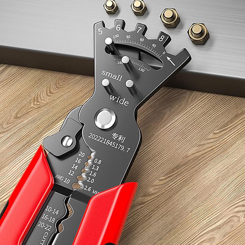 1 Pc Multifunctional Special Wire Stripping Pliers For Electrician Cutting Wire Stripping Skin Pressing Wire Winding Scissors
1 Pc Multifunctional Special Wire Stripping Pliers For Electrician Cutting Wire Stripping Skin Pressing Wire Winding Scissors