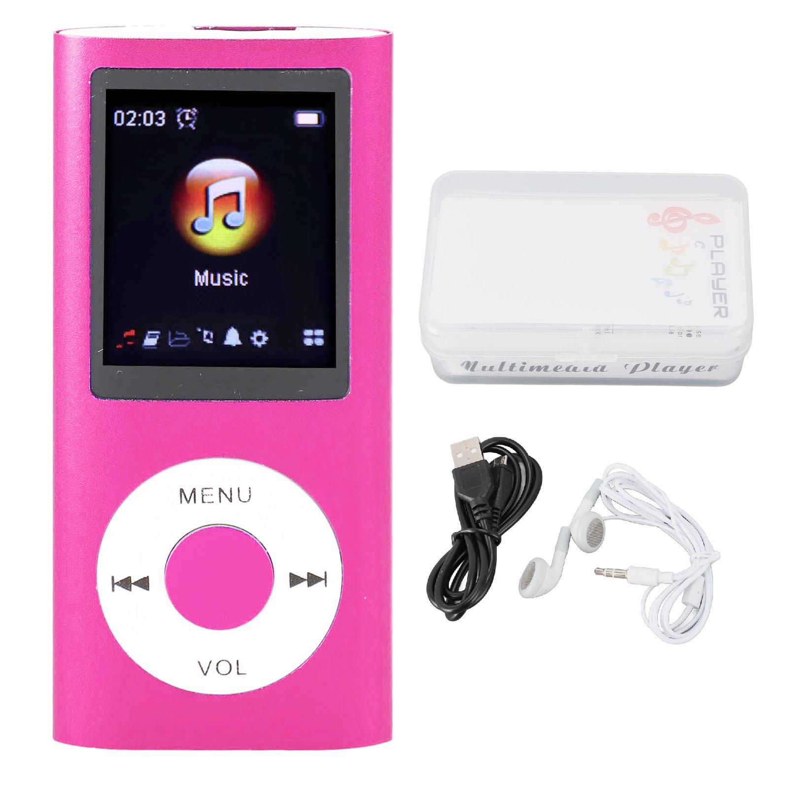 Портативный MP3-плеер 1,8-дюймовый TFT-экран Hi-Fi звук 7 режимов звуковых эффектов USB-перезаряжаемый розовый
Портативный MP3-плеер 1,8-дюймовый TFT-экран Hi-Fi звук 7 режимов звуковых эффектов USB-перезаряжаемый розовый