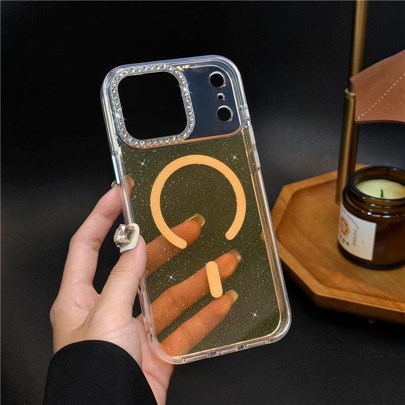 Compatible Crystal Rhinestone Glitter Phone Case for Apple iPhone 17 Promax, 16 Pro, 15 Pro, 14, 13 - Light Luxury Design. iPhone 16 Pro Max
Compatible Crystal Rhinestone Glitter Phone Case for Apple iPhone 17 Promax, 16 Pro, 15 Pro, 14, 13 - Light Luxury Design. iPhone 16 Pro Max