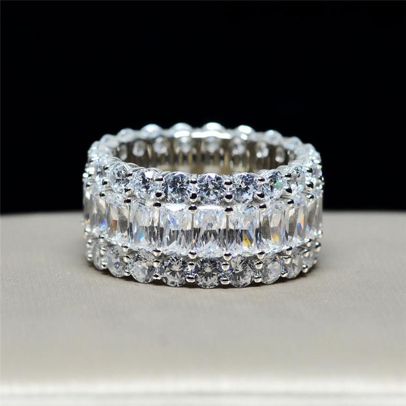 Роскошь Eternity Full b Бриллиант кольцо 925 sterling sier Bijou Обручальное кольцо Кольца для женщин мужчин Очарование Ювелирные изделия Подарок
Роскошь Eternity Full b Бриллиант кольцо 925 sterling sier Bijou Обручальное кольцо Кольца для женщин мужчин Очарование Ювелирные изделия Подарок
